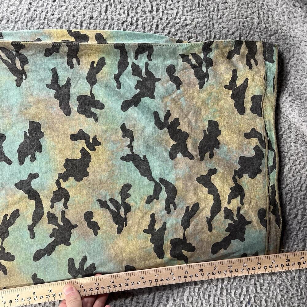 Easel Los Angeles Camo Wide Leg Overalls Jumper Jumpsuit Boho Pockets Medium - Picture 7 of 8